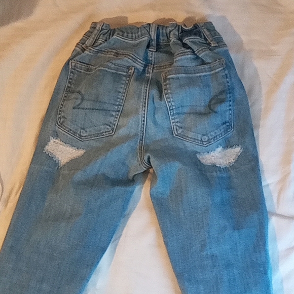 American Eagle Super Strech Skinny Ripped Jeans - Picture 2 of 7